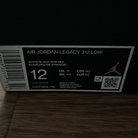 Air Jordan Legacy 312 Low. Only worn twice - Picture 5 of 8